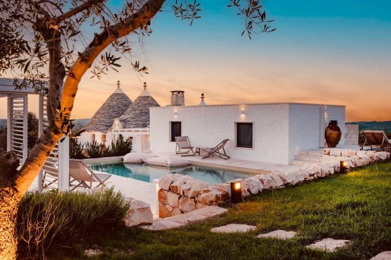Trullo Perla Greta - Villa & Private Heated Pool in Alberobello