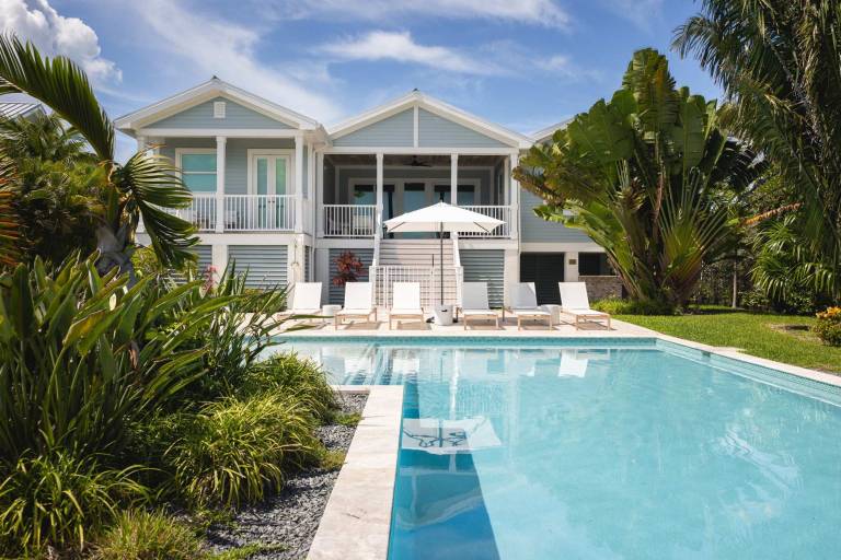 Waterlane House by Brightwild Pool Boat Dock in Key West, FL