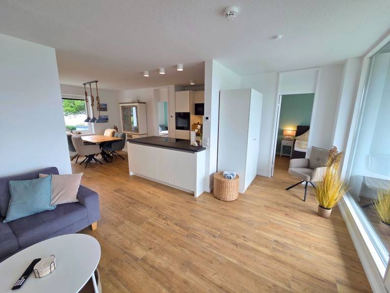 Modernes Ferienapartment Hohes Ufer Möwennest mit Meerblick und überdachtem Balkon — photo 2