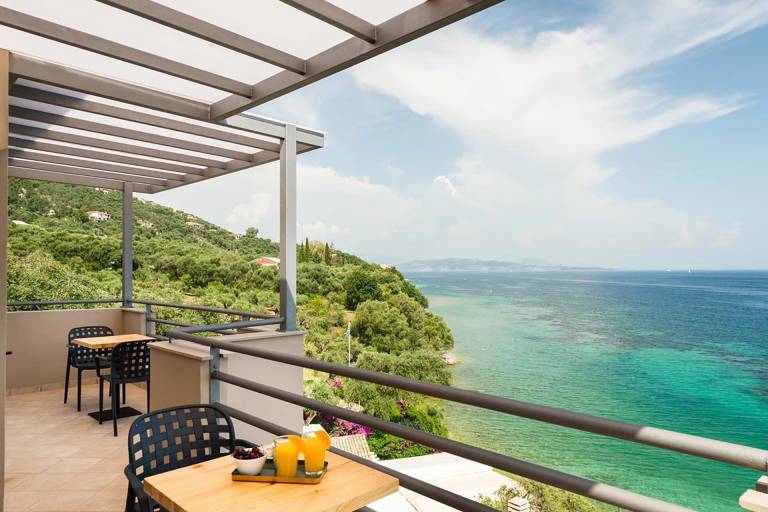 Ferienhaus in Mparmpati, Korfu, Griechenland