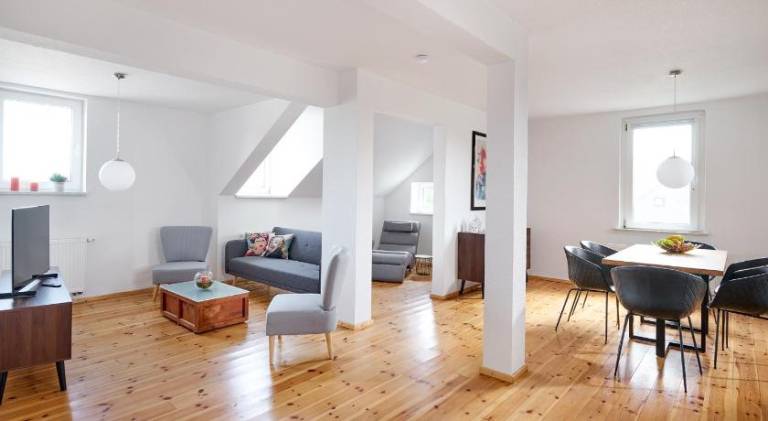Holiday apartment with BBQ in Leipzig