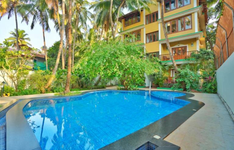 Sovi Studios Luxury Apartments with Pool, Mandrem in Morjim
