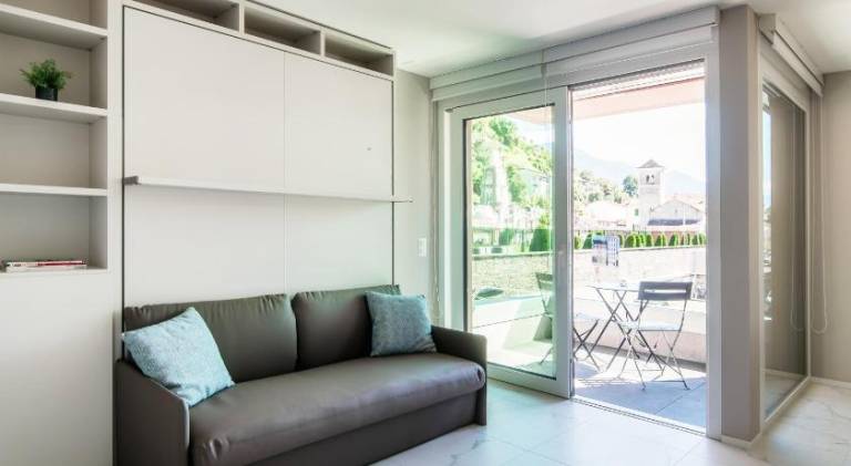 Holiday apartment with yard & terrace | Pets allowed in Losone
