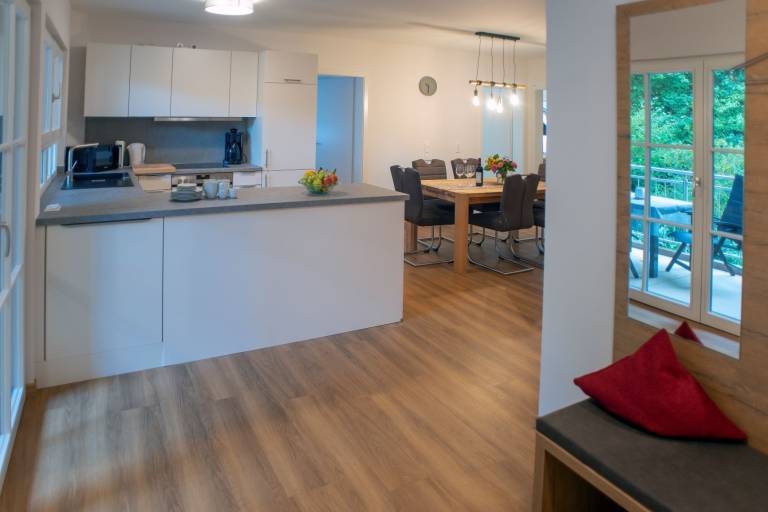 Apartment 'Ferienwohnung Holunder' with Mountain View, Shared Terrace and Wi-Fi in Offenburg