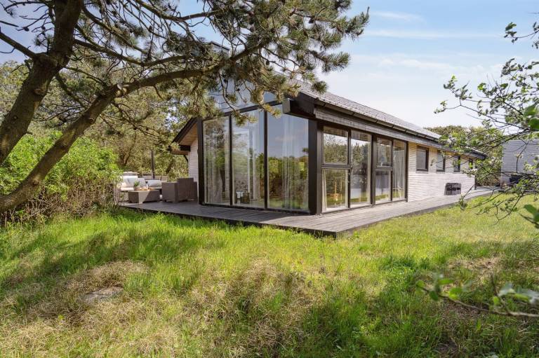 Ferienhaus mit Hund inRindby Strand Nordseeküste Dänemark f&uuml;r max. 6 Personen