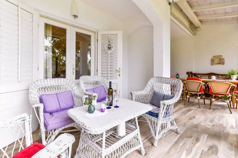 Two bedroom apartment with terrace Barbat, Rab (A-20170-d) — photo 2
