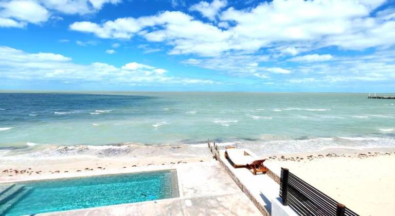 On Beach Seaside Sunset Haven 2 - Epic Sea View in Progreso
