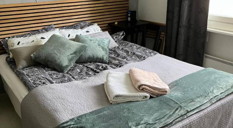 Idyllic upstairs apartment with two bedrooms in Joensuu
