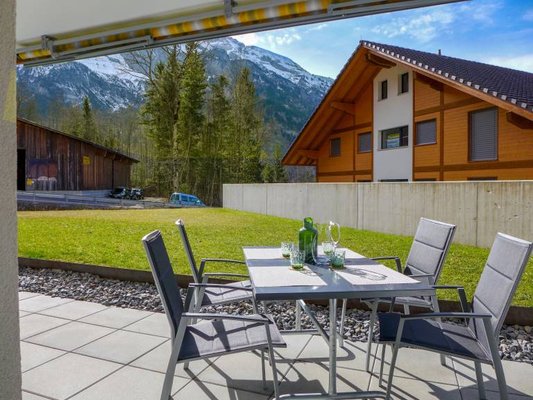 Ferienwohnung in Kandersteg, Kandergrund für max. 4 Personen
