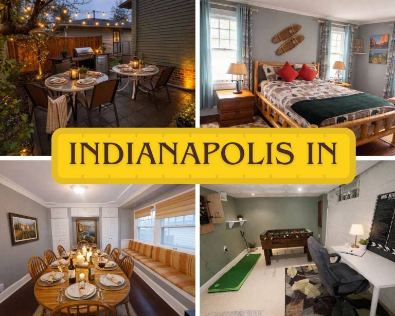 House with barbeque, fast internet & garden in Marion, IN