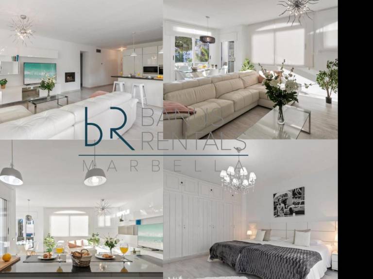 Apartment with garden & pool in Marbella
