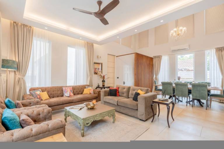 Aria Lux 5BR Villa in Anjuna Perfect for groups
