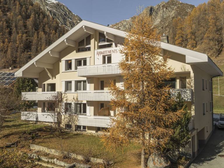Holiday apartment with patio & barbeque in Samnaun