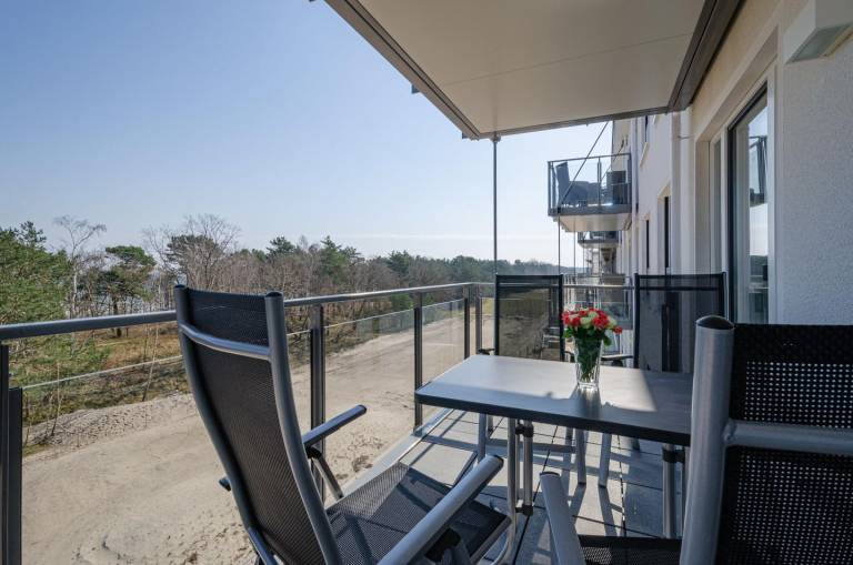 FeWo Seemelodie: 64 m² Apartment mit Balkon, Meerblick & direktem Strandzugang — photo 2