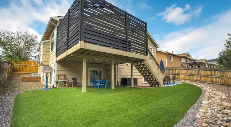 House with grill | Pets are welcome in Colorado Springs, CO
