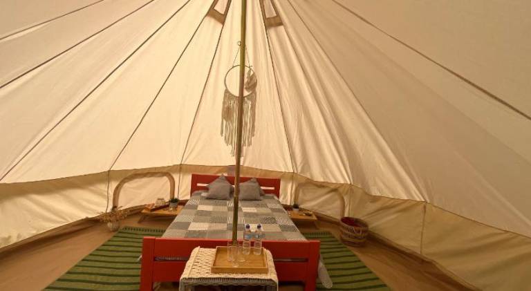 Tent with pool | Pets are welcome — photo 3