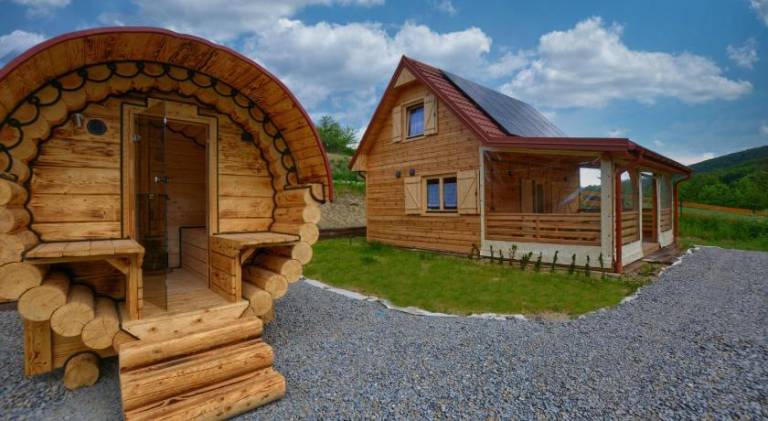 Domek w stylu alpejskim  Lesko