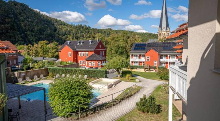 Serviced apartment with terrace | Dogs allowed in Thale