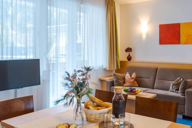 Appartement Fewo Dusche WC 2 Schlafr&auml;ume