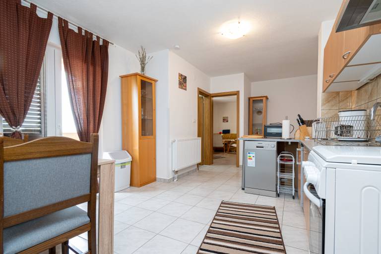 One bedroom apartment with terrace and sea view Tribanj Šibuljina, Paklenica (A-17818-a) — photo 5