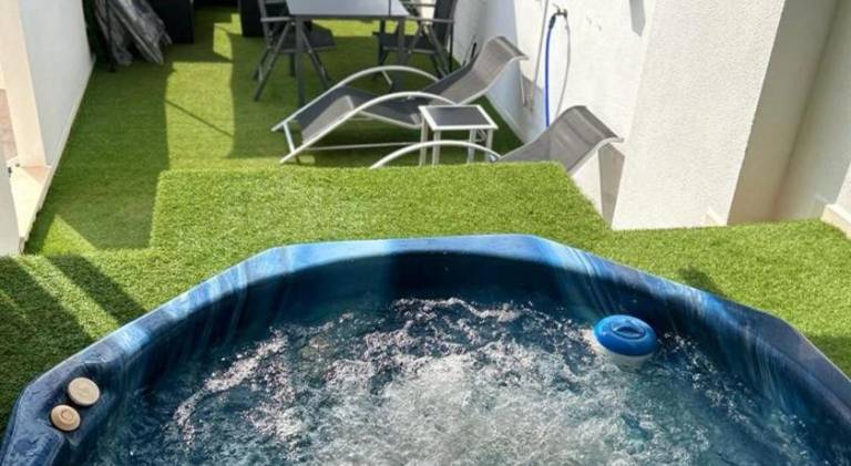 Luxury homes penthouse Private jacuzzi vera Beach, garrucha, mojacar in Playas