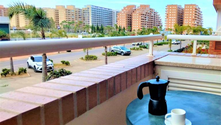 Apartment with pool & garden in Oropesa del Mar