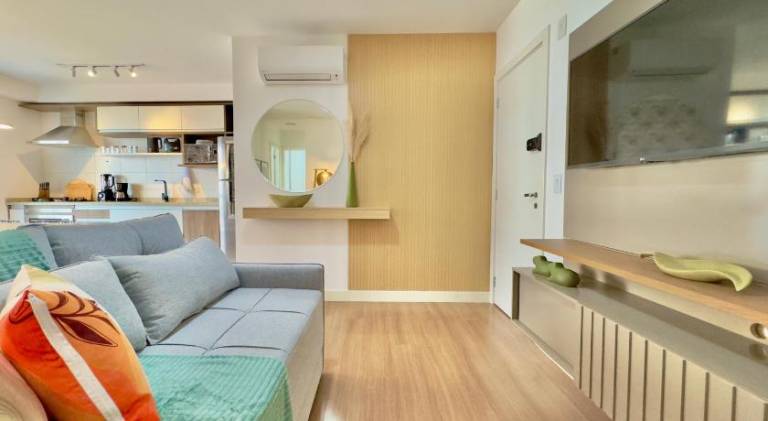 Rental apartment with 2 rooms for 6 persons in Curitiba
