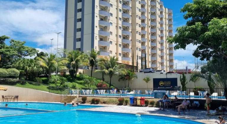 Serviced apartment with sauna, yard & pool | Suitable for remote work in Caldas Novas