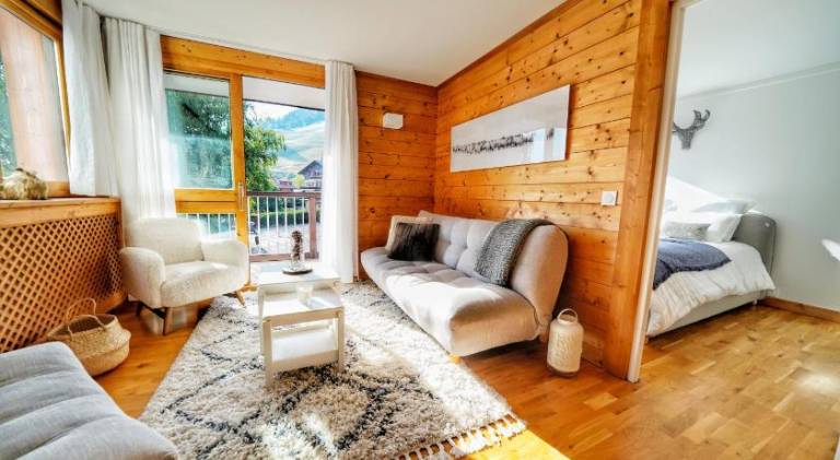 Rental apartment with 3 rooms for 6 persons in Combloux