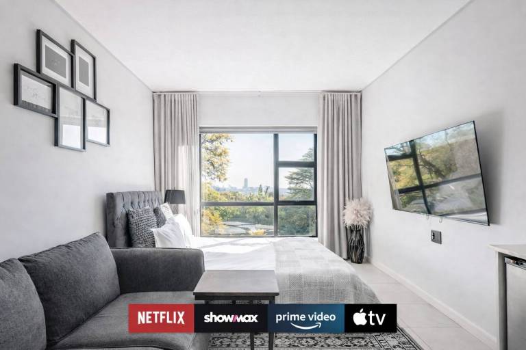 Skyline Studio Melrose Sandton mit intelligentem Zugang