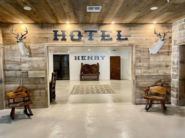 The Hotel Henry in Blanco, TX