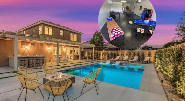 Vacation home with hot tub & pool in Indio, CA
