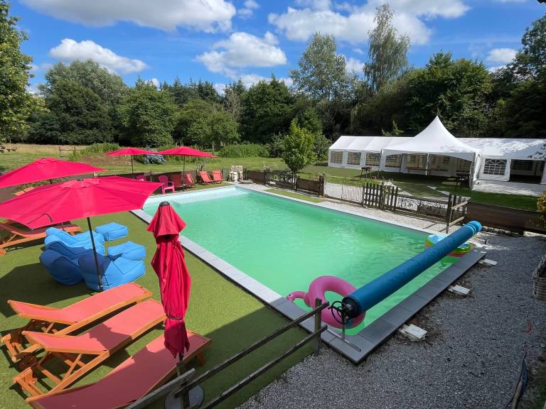 Ferienhaus in Cléguérec f&uuml;r max. 29 Personen am Atlantik