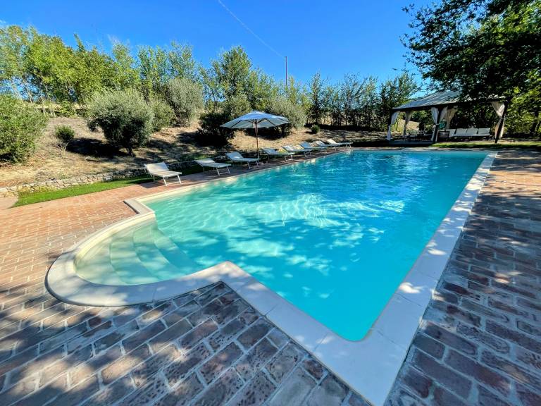 Family-friendly villa with grill, garden & private pool | Pool view | Pets are welcome — photo 2