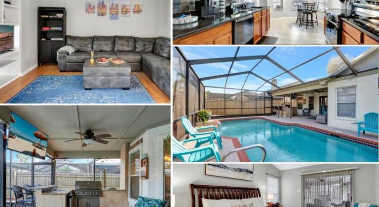 Stunning Heated Pool House for 10 in Brandon, FL in Brandon, MB