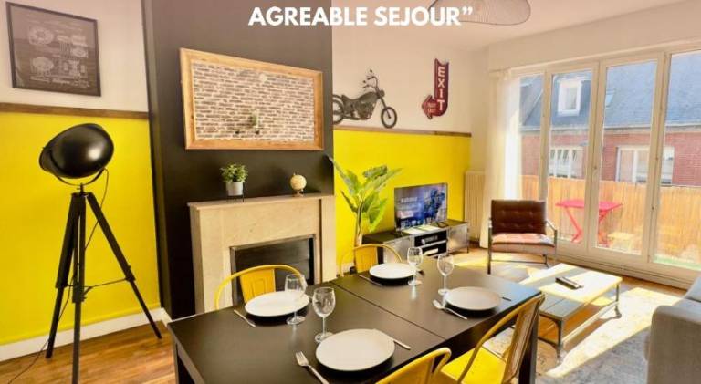 Rental apartment with 2 rooms for 4 persons in Amiens