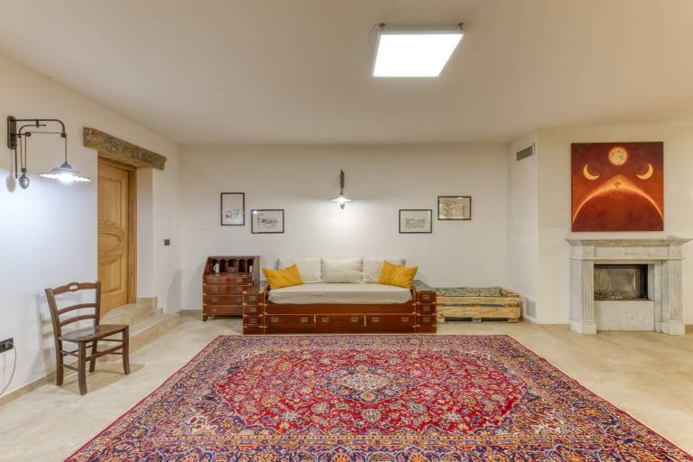 Holiday apartment with terrace, garden & barbecue | Garden view in Morciano di Leuca