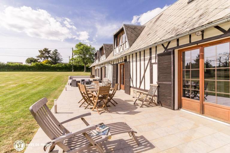 Ferienhaus in Ferrières-Saint-Hilaire, Saint-Aubin-du-Thenney f&uuml;r max. 8 Personen am Atlantik