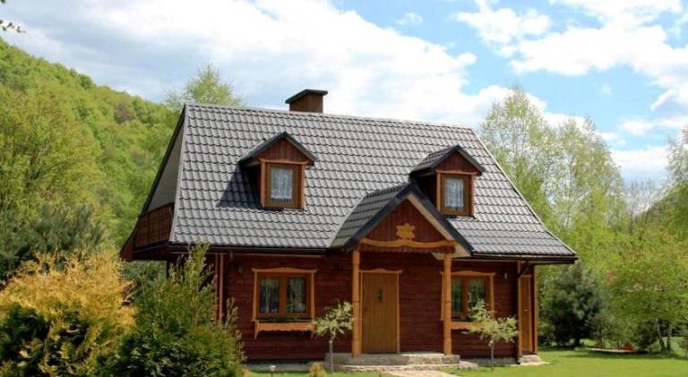 Domek w stylu alpejskim  Polańczyk