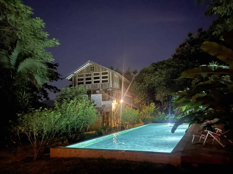 House with terrace, private pool & yard | Garden view in Mae Rim