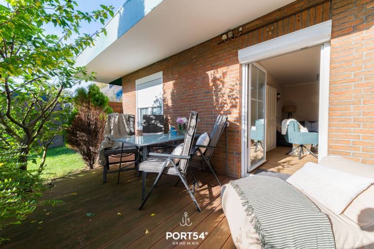 Deck 3 - Ferienwohnung im EG mit Terrasse, Hunde sind willkommen! in Büsum
