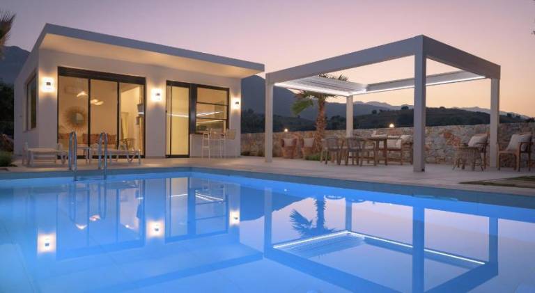 Fully equipped villa with terrace, private pool & grill | Beach nearby | Dogs allowed in Apokoronas