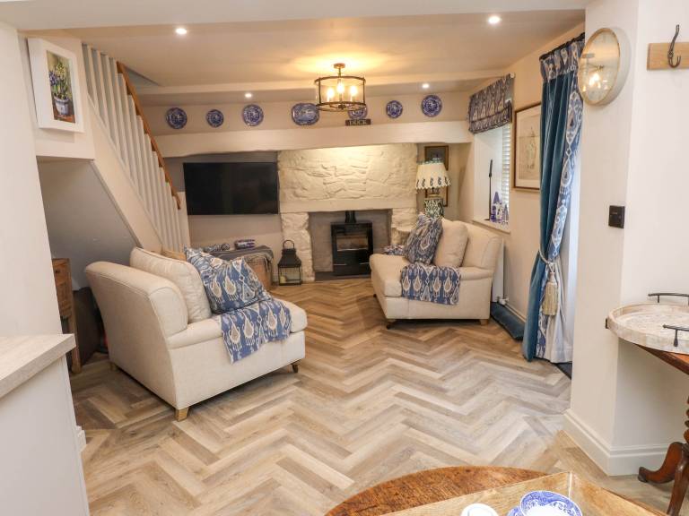 Cottage with garden | Beach view in Conwy