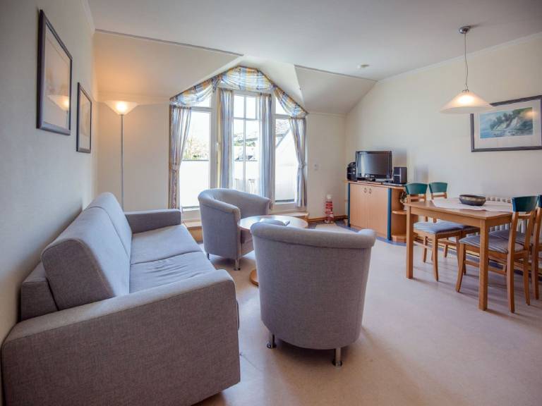 Komfort Ferienwohnung mit 1 Schlafzimmer und Balkon im Dachgeschoss in Binz