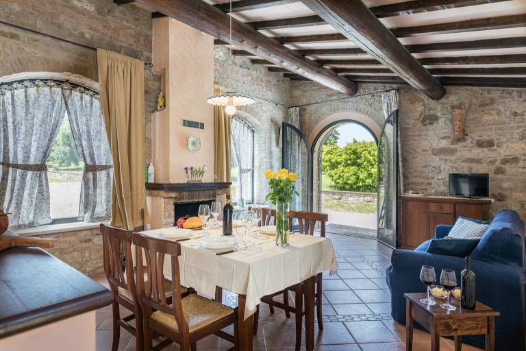 Cozy flat with pool and cypress view in Cetona — photo 3