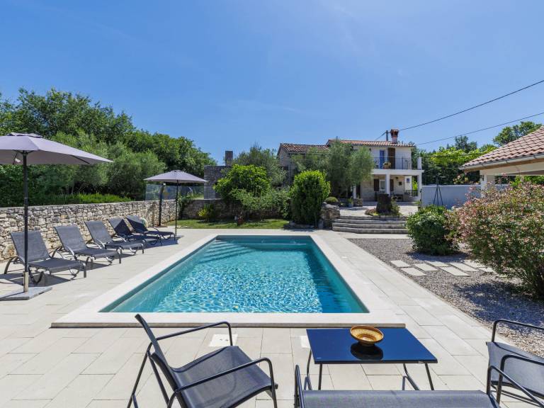 Ferienhaus mit Pool in Paradiž, Istrien f&uuml;r max. 4 Personen