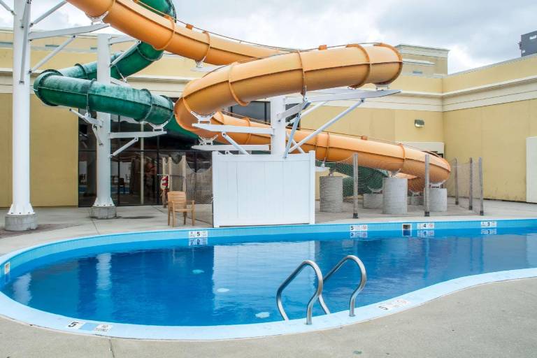 Quality Inn & Suites Palm Island Indoor Waterpark in Batavia, NY