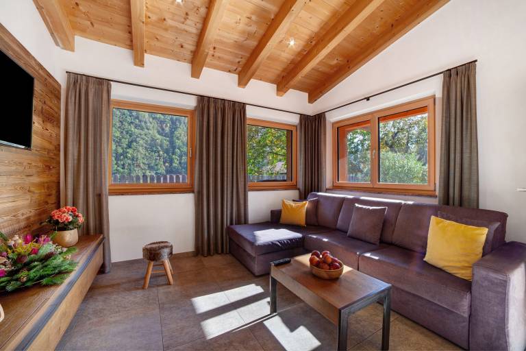 Chalet Hortensie: Romantisches Chalet mit Garten und Weinlaube — photo 3