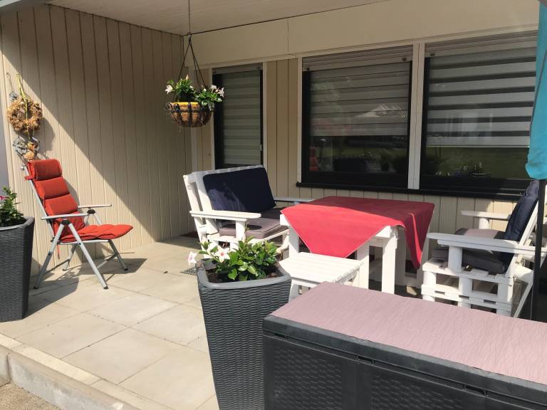 Apartment with sauna, terrace & yard — photo 3