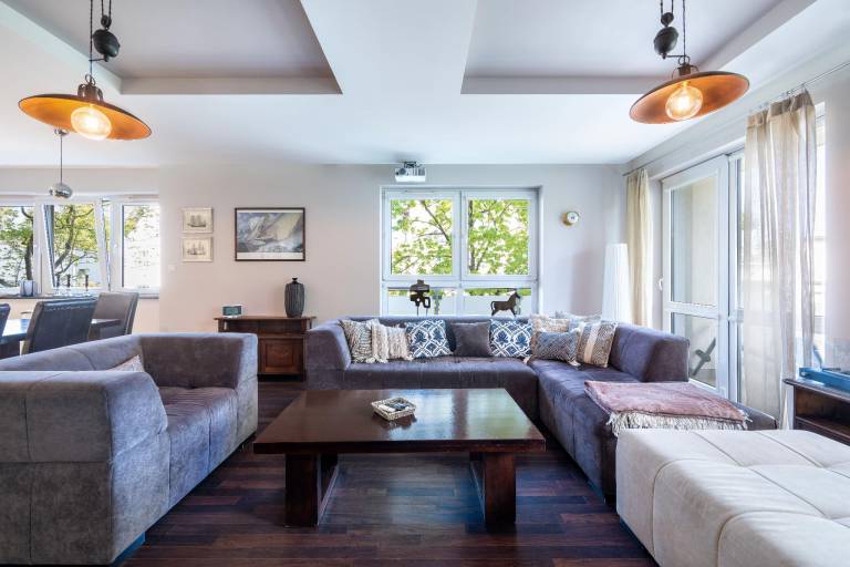 Holiday apartment with patio in Gdynia